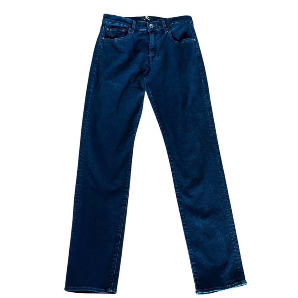 7 For All Mankind Adrien Luxe Sport 
Dark Rinse Blue Jeans Size 28‎